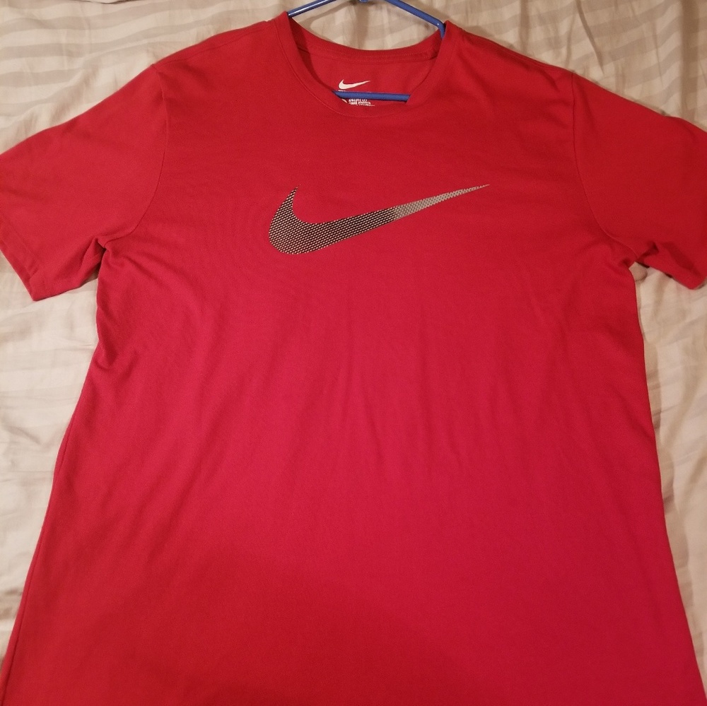 Nike red shirt